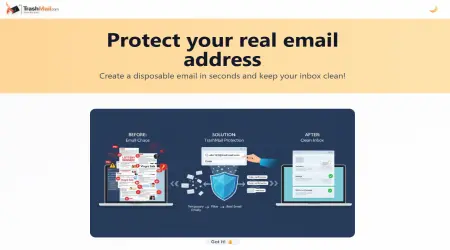 Comparison: TrashMail vs Dispel Inbox